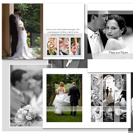 Professional Photo Albums Wedding on White Pro Album 12x17   Arc4studio   Photoshop Templates