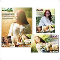 Seniors Ads Yearbook Templates - Michelle