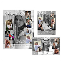 Yearbook Ads Templates - Hannah