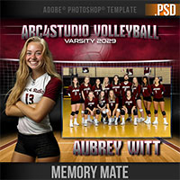 Volleyball "Impact" Memory Mates