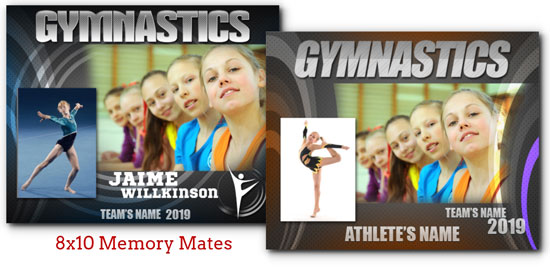 Gymnastics Photoshop Templates