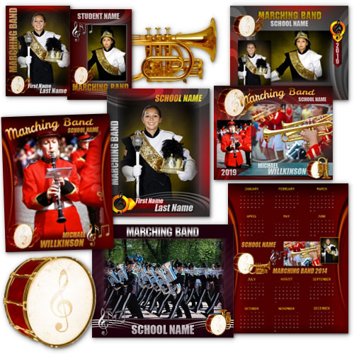 Marching Band Poster Templates