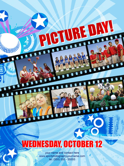 Picture Day poster for Sport Photography