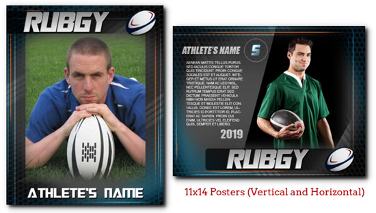 Rugby Photoshop Templates