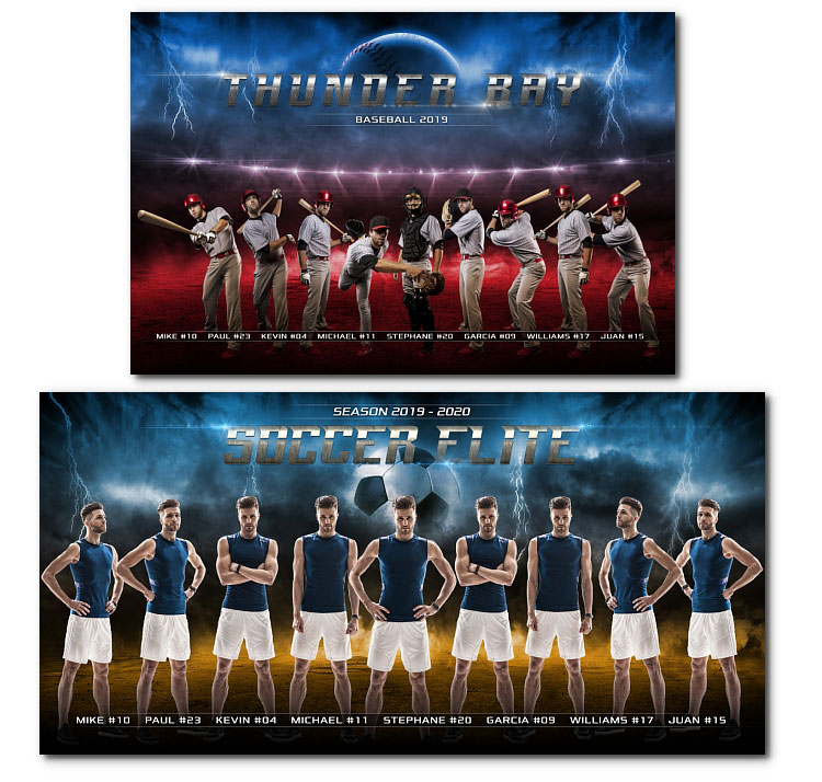 Sports THUNDER Templates