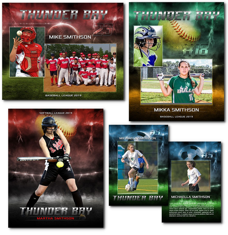 Sports THUNDER Templates