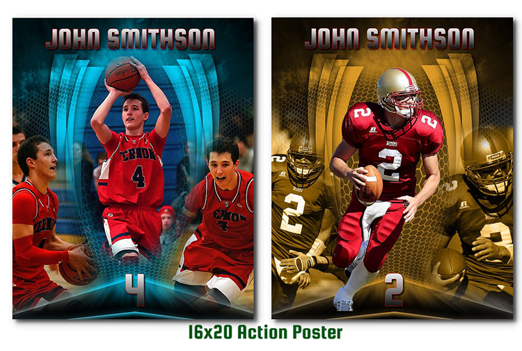 arc4Studio:: Photoshop Templates for Sports Photography Basketball Photoshop Templates