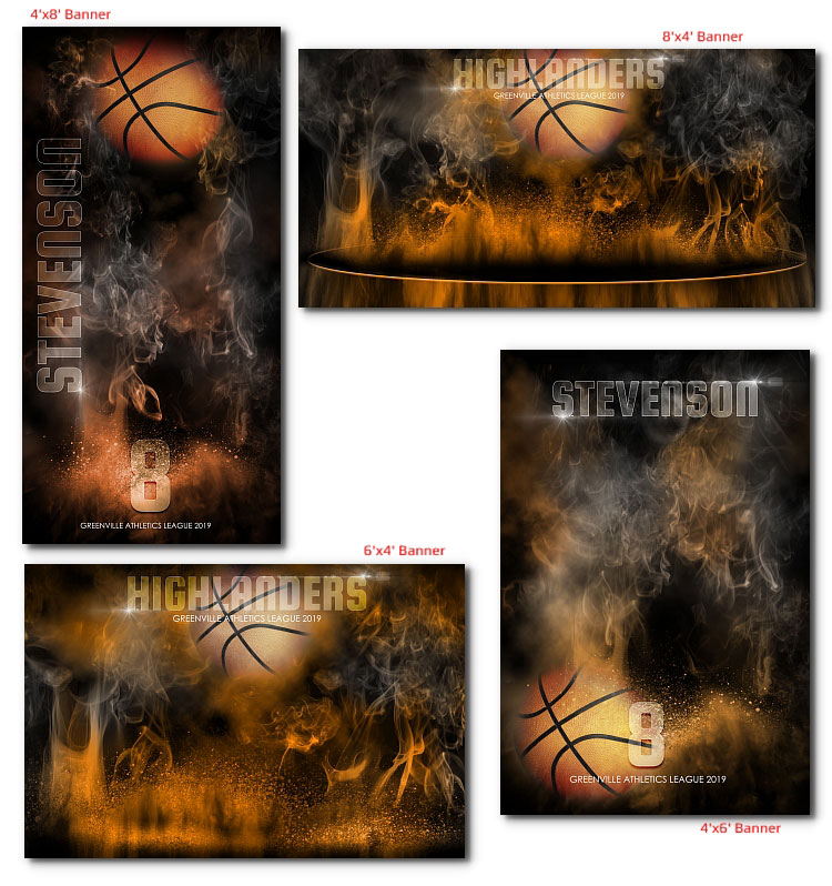 Basketball Banners Templates