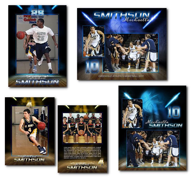 Basketball SELECT Templates