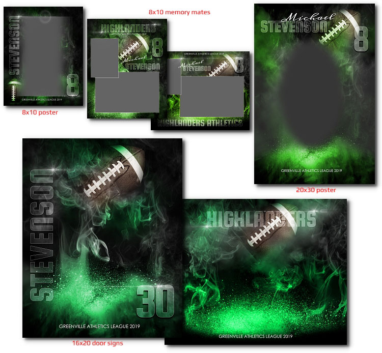 Football PRIMETIME Templates