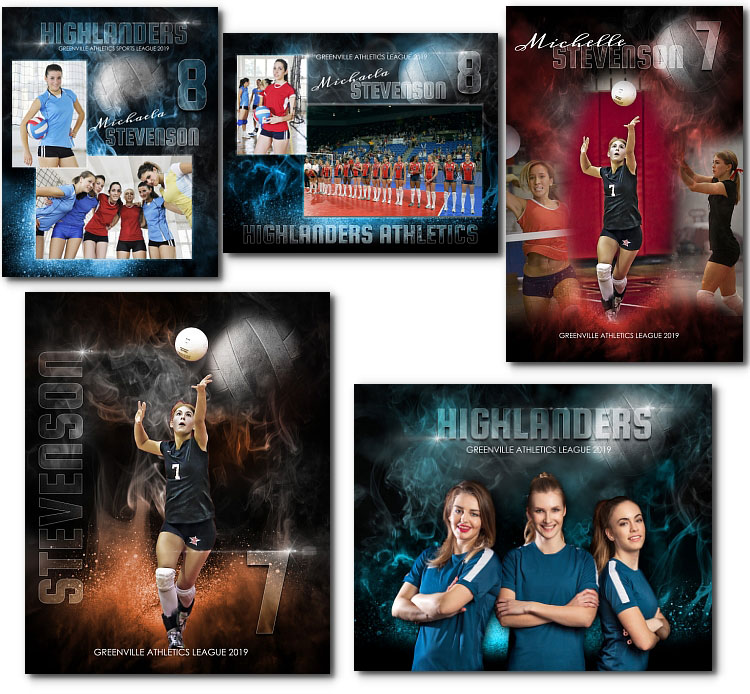 Volleyball PRIMETIME Templates