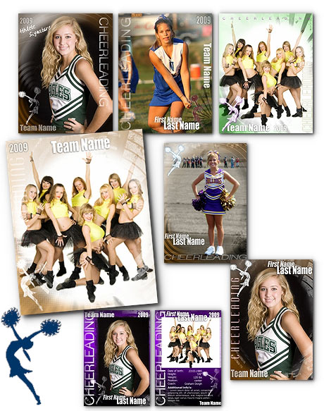 arc4studio.com | Photoshop Templates for Cheerleading Photography