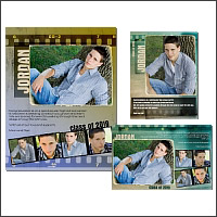 Seniors Ads Yearbook Templates - Jordan Seniors Ads Yearbook Templates - Jordan