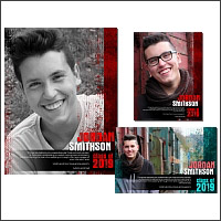 Seniors Ads Yearbook Templates - Michael