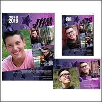 Seniors Ads Yearbook Templates - Ryan