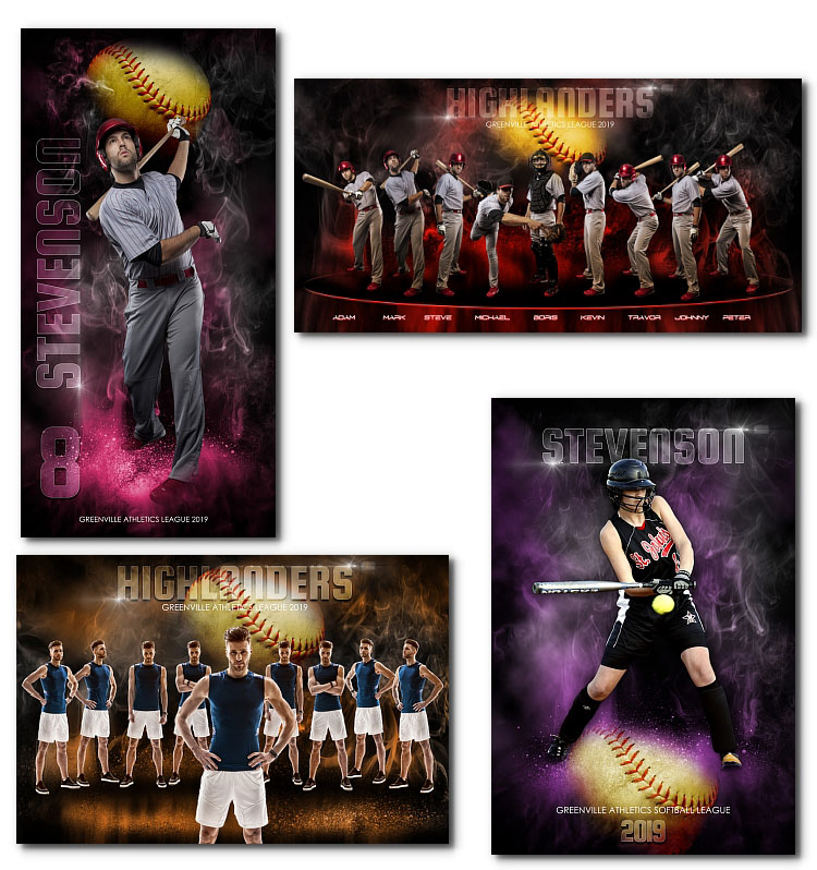(image for) Softball Banners PRIMETIME