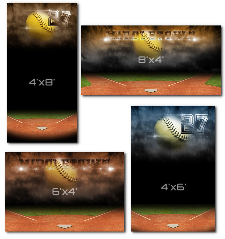 Softball Banner Templates