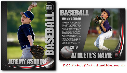 Baseball Photoshop Templates