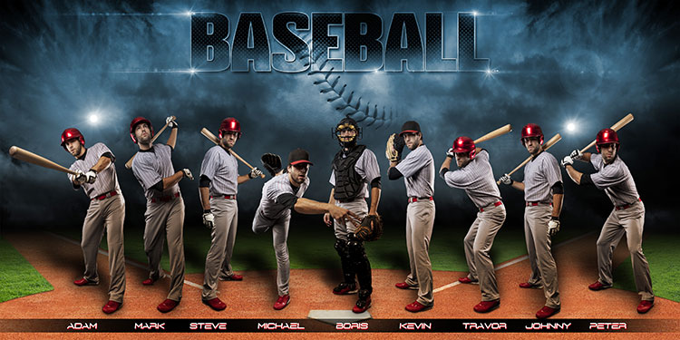 Baseball Banners Templates - Click Image to Close