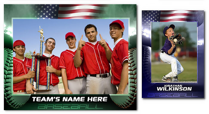 Baseball PATRIOTIC - Click Image to Close