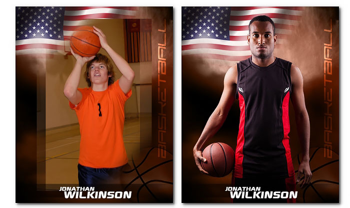 Basketball PATRIOTIC - Click Image to Close