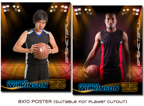 arc4studio.com | Photoshop Templates for Basketball Photography