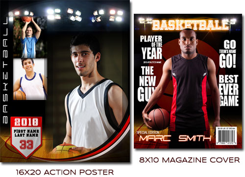 arc4studio.com | Photoshop Templates for Basketball Photography