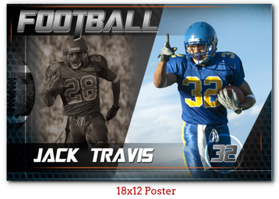 Football Sport Photoshop Templates arc4studio.com | Photoshop Templates for Football Photography