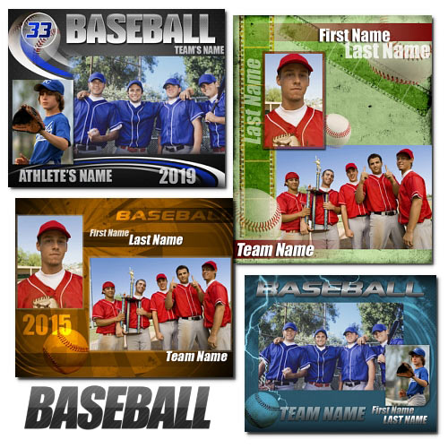 Baseball Memory Mates Templates