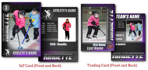 Ringette Photoshop Templates