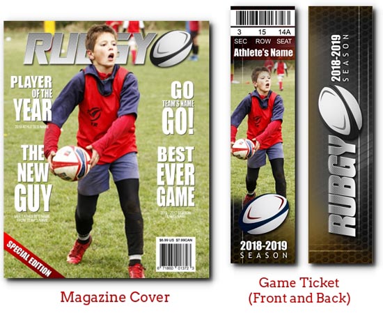 Rugby Photoshop Templates