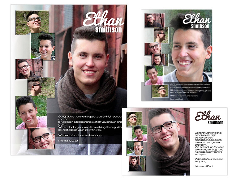 Seniors Ads Yearbook Templates - Ethan - Click Image to Close