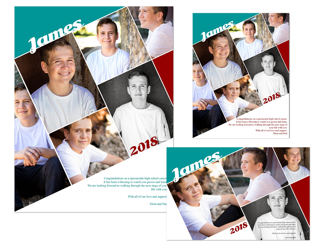 Senior Yearbook Ads templates