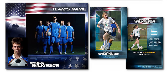 Soccer Photoshop Templates