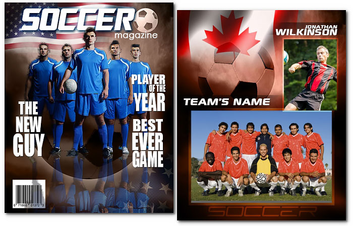 Soccer Photoshop Templates