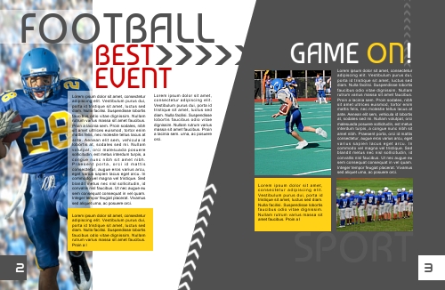 Sports Magazine "Action" - Click Image to Close