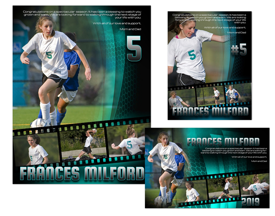 Senior Ads Photoshop Templates Senior Yearbook Ads templates