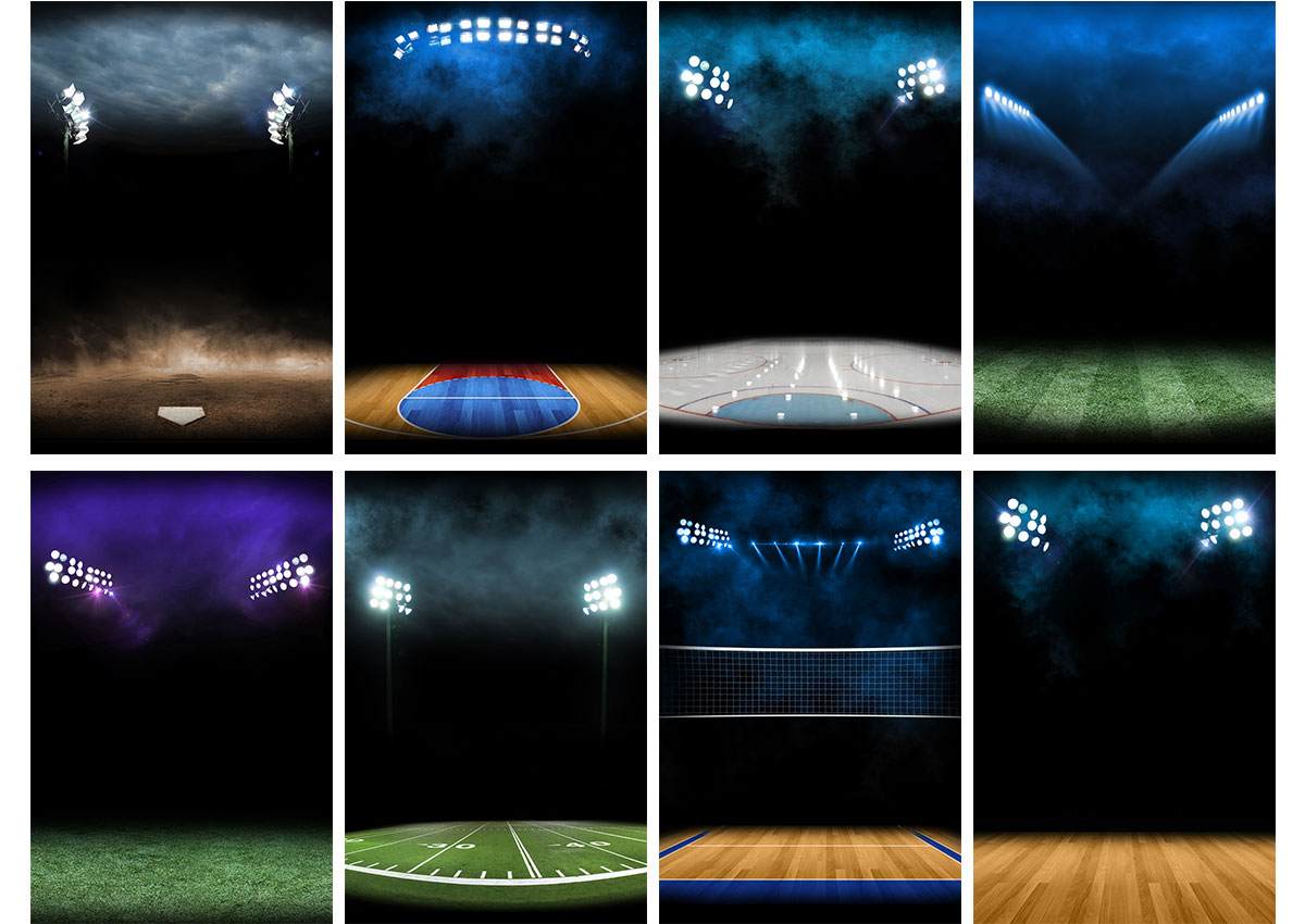 (image for) Sports Digital Backgrounds Vol 3