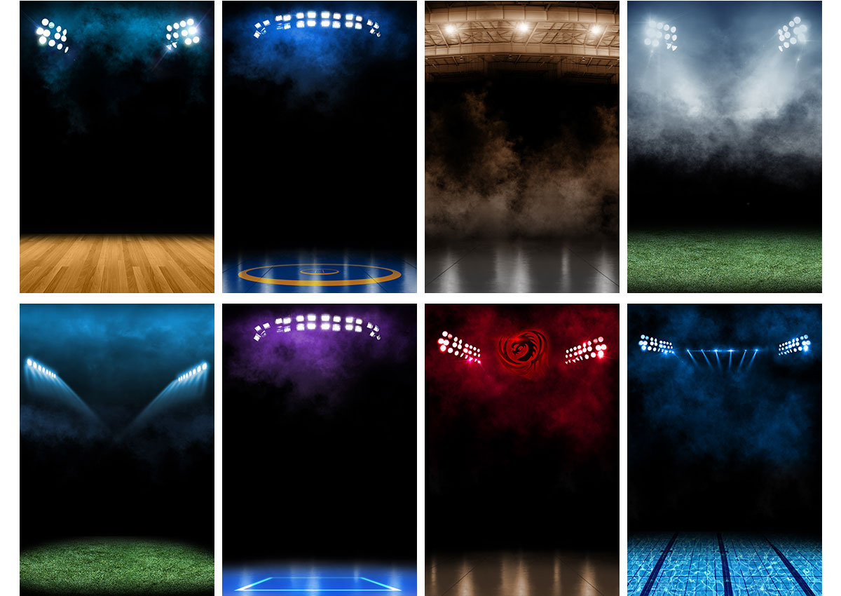 (image for) Sports Digital Backgrounds Vol 1