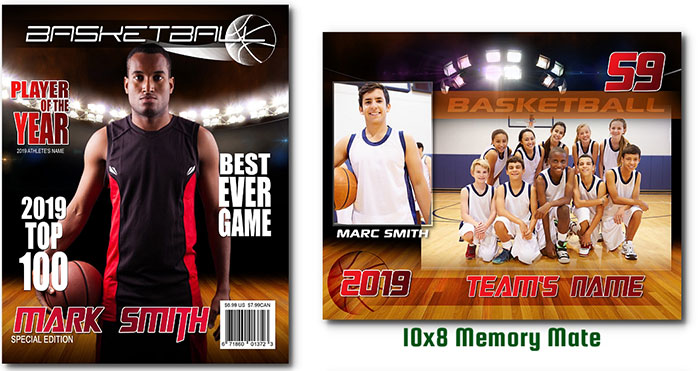 Basketball Photoshop Templates