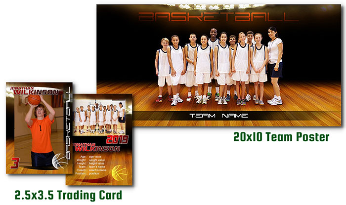 Basketball Photoshop Templates