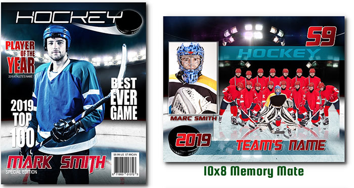 Hockey Photoshop Templates