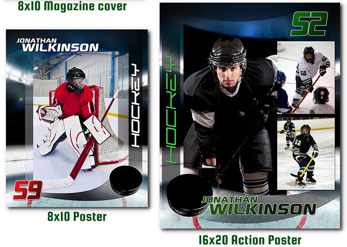 Hockey Photoshop Templates