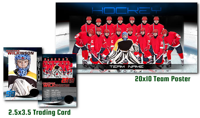 Hockey Photoshop Templates