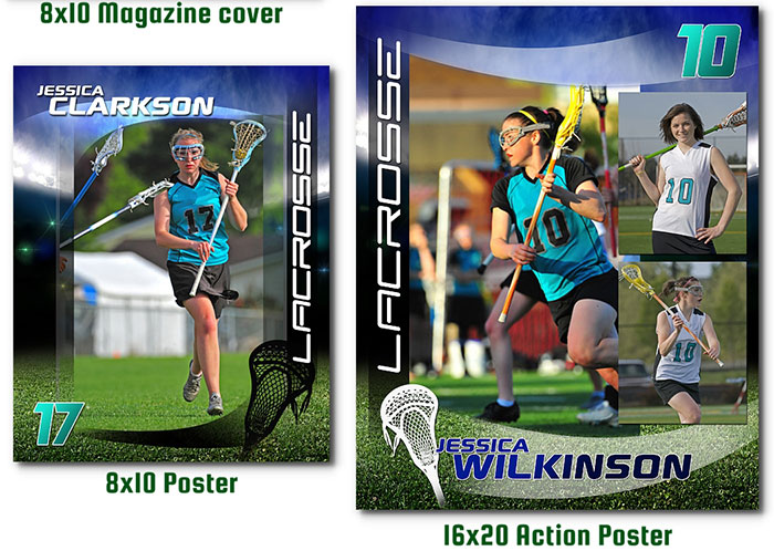 Lacrosse Photoshop Templates