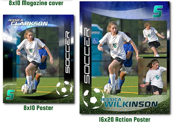 Soccer Photoshop Templates