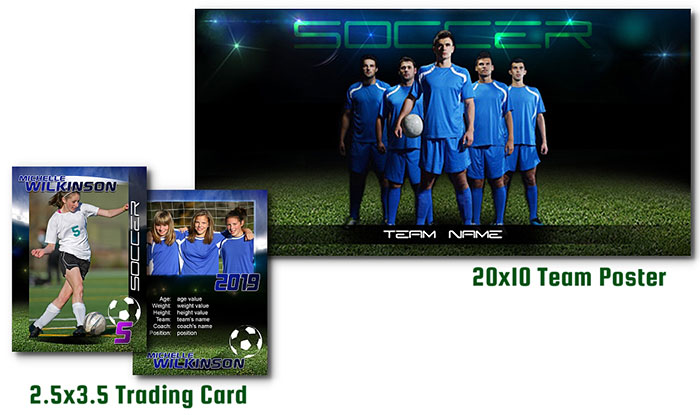 Soccer Photoshop Templates