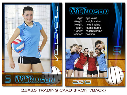 arc4studio.com | Photoshop Volleyball Templates