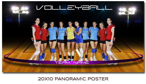 arc4studio.com | Photoshop Volleyball Templates