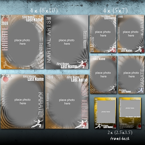 (image for) Martial Arts Signature Poster